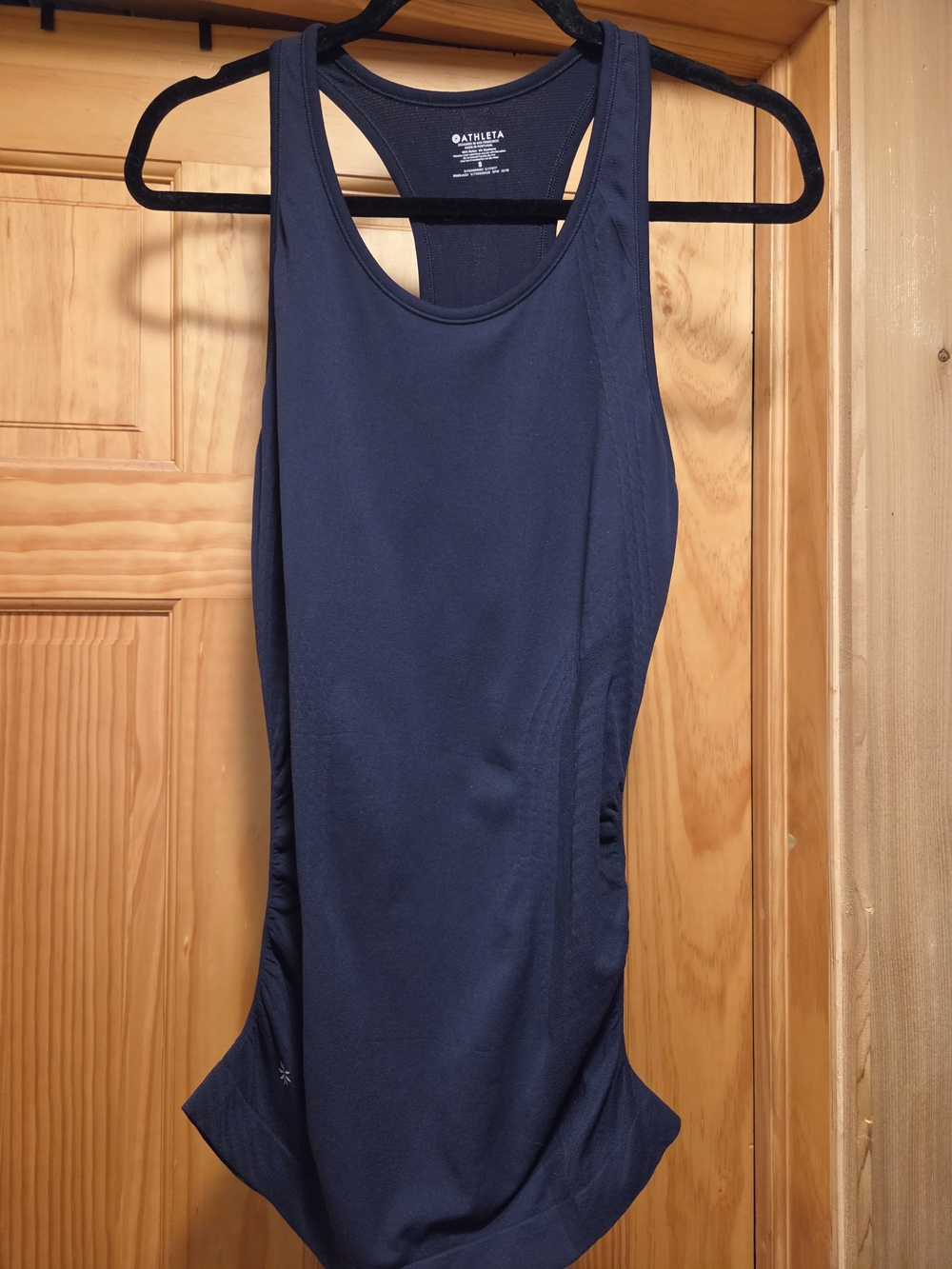 Athleta Dark Navy Speedlight Seamless Tank